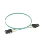 Jumper De Fibra Optica Multimodo 50/125 Om3 Panduit Fx23Rsnsnsnm002 Sc-Sc Duplex/Ofnr (Riser)/Color Aqua/2M