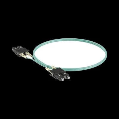 Jumper De Fibra Optica Multimodo 50/125 Om3 Panduit Fx23Rsnsnsnm002 Sc-Sc Duplex/Ofnr (Riser)/Color Aqua/2M