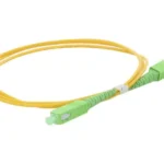 Jumper De Fibra Optica Linkedpro Lpsm2Scascas1/1M/2Mm/Sc/Apc-Sc/Apc Simplex/Monomodo/Color Amarilo-Verde