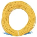 Jumper De Fibra Optica Monomodo Sc/Upc-Sc/Upc Linkedpro Color Amarillo, Simplex De 50 Metros, 3Mm, Lpsm3Scuscus50