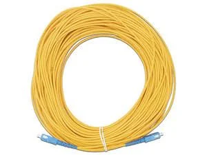 Jumper De Fibra Optica Monomodo Sc/Upc-Sc/Upc Linkedpro Color Amarillo, Simplex De 50 Metros, 3Mm, Lpsm3Scuscus50