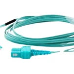 Jumper De Fibra Optica Linkedpro Lp-Fom3-Scsc-R03 Multimodo Om3 50/125/3 Metros/2.0Mm/Color Aqua