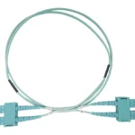 Jumper De Fibra Optica Linkedpro Lp-Fom3-Scsc-R03 Multimodo Om3 50/125/3 Metros/2.0Mm/Color Aqua