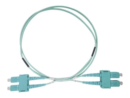 Jumper De Fibra Optica Linkedpro Lp-Fom3-Scsc-R03 Multimodo Om3 50/125/3 Metros/2.0Mm/Color Aqua