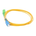Jumper De Fibra Optica Monomodo Linkedpro Lpsm2Scascus2/Sc/Apc-Sc/Upc Simplex/Color Amarillo/2M