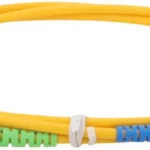 Jumper De Fibra Optica Monomodo Linkedpro Lpsm3Scascus1 Color Amarillo/1M/Sc/Apc-Sc/Upc Simplex