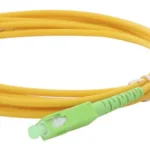 Jumper De Fibra Optica Monomodo Sc/Apc-Sc/Apc Simplex Linkedpro Color Amarillo, 3 Mts, 3 Mm, Lpsm3Scascas3