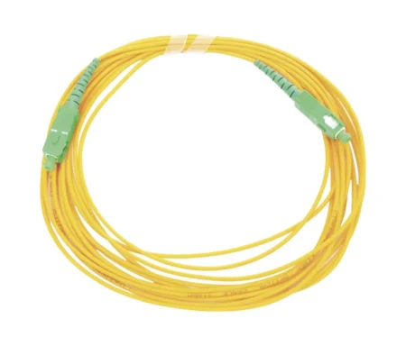 Jumper De Fibra Optica Monomodo Sc/Apc Sc/Apc Simplex, Linkedpro, Color Amarillo, 5Mts, Lp-Fo-Sca-Sca-05