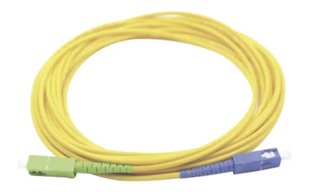 Jumper De Fibra Optica Monomodo Sc/Upc Sc/Apc Linkedpro Simplex, Color Amarillo, 1 Metro, Lp-Fo-Scu-Sca-01
