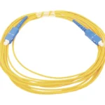 Jumper De Fibra Optica Monomodo Sc/Upc - Sc/Upc Simplex Linkedpro Color Amarillo, 5 Metros, Lp-Fo-Scu-Scu-05