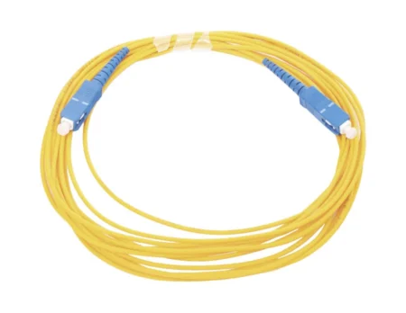 Jumper De Fibra Optica Monomodo Sc/Upc – Sc/Upc Simplex Linkedpro Color Amarillo, 5 Metros, Lp-Fo-Scu-Scu-05