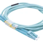 Jumper De Fibra Optica Multimodo Om3 50/125 Lc-Lc Ofnr Linkedpro Lp-Fom3-Lclc-R03 Color Aqua/3M/2.0 Mm/Duplex
