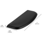 Reposamuñecas Kensington K52801Ww, 28X10Cm, Color Negro