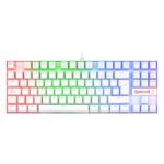 Teclado Mecánico Redragon Kumara White Rgb Red Switch -