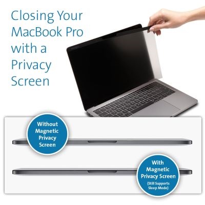 Pantalla De Privacidad Magnética Kensington K64490Ww Mp13 Para Macbook Pro De 13