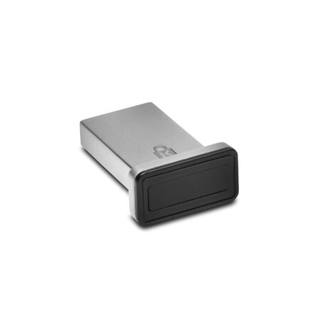 Candado De Huella Digital P/Laptop Kensington K64704Ww, Negro/Plata