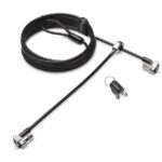 Candado Kensington K65048Ww - Llave, Negro, Laptops