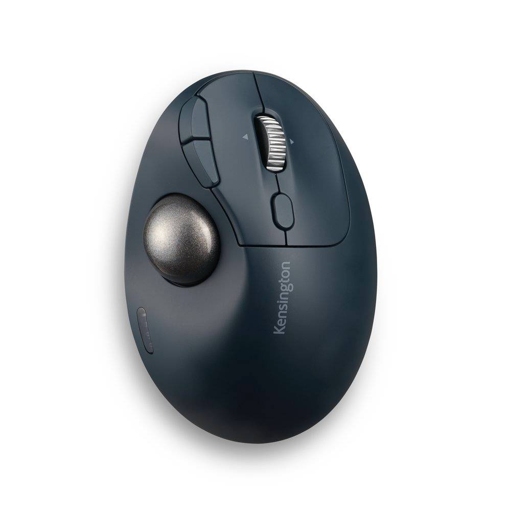 Mouse Inalambrico Kensington Pro Fit Ergo Tb550 1,600dpi/9 Botones/trackball/bluetooth/color Negro/k72196ww