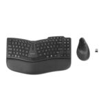 Kit Teclado Y Mouse De Escritorio Inalámbrico Pro Fit® Ergo Km675 Eq K75492Es Kensington