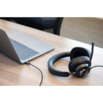 Diadema Audifono C/Microfono Alambrico Kensington H2000/USB-C/1.8M)/Color Negro/K83451Ww