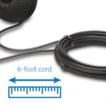 DIADEMA AUDIFONO C/MICROFONO ALAMBRICO KENSINGTON K97603WW 2 MTS/2.0/COLOR NEGRO