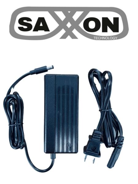 Fuente Saxxon Ka3602A1203000P – Fuente De Poder Regulada – Alimentación 12 Vcc 3 Amper, Conector Macho, Voltaje De Entrada: 100-240V, Ideal Para Cámaras De