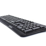 Teclado Multimedia Negro Vorago Kb-102 Interfase USB