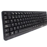 Teclado Multimedia Negro Vorago Kb-102 Interfase USB