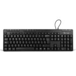 Teclado Multimedia Negro Vorago Kb-202 Interfase USB