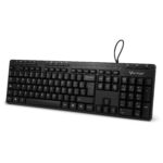 Teclado Multimedia Negro Vorago Kb-202 Interfase USB