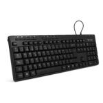 Teclado Multimedia Negro Vorago Kb-202 Interfase USB