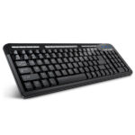 Teclado Multimedia Negro Vorago Kb-202 Interfase USB