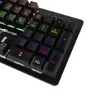 Teclado Mecánico Game Factor Kbg400 - Retroiluminado, Switch Blue, USB, Rosa