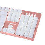 Teclado Mecánico Game Factor Kbg400-Pk-Rd - Switch Red, USB, Rosa Y Rojo