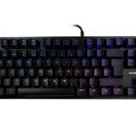 Teclado Mecánico Tkl Game Factor Kbg500-Bl - Rgb, Tenkeyless, USB Negro
