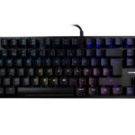 Teclado Mecánico Game Factor Kbg500-Rd - Alámbrico, Español, Negro, Rgb