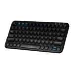 Teclado Inalambrcio Vorago Mod.kbw-400 Bluetooth De Dos Canales, Conecta Tres Dispositivos Diferentes Al Mismo Tiempo,A Batería Recargable De 400 mAh