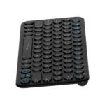 Teclado Inalambrcio Vorago Mod.kbw-400 Bluetooth De Dos Canales, Conecta Tres Dispositivos Diferentes Al Mismo Tiempo,A Batería Recargable De 400 mAh