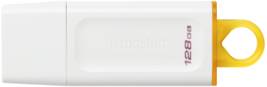 Memoria USB 128Gb Kingston Kc-U2G128-5R Datatraveler Exodia, USB 3.2, Color Blanco