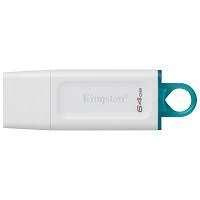 Memoria USB Kingston Datatraveler Exodia 64Gb 3.2 Gen 1 Blanco