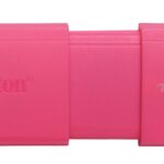 Memoria USB Kingston Datatraveler Exodia M 128Gb 3.2 Gen 1 Retráctil Rosa Neon