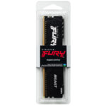 MEMORIA DDR4 4GB 2666MHZ KINGSTON FURY BEAST BLACK KF426C16BB/4/COLOR NEGRO/CL16/XMP