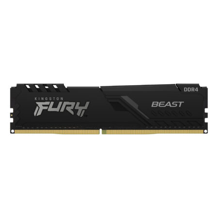 MEMORIA DDR4 8GB 2666MHZ KINGSTON FURY BEAST BLACK CL16, KF426C16BB/8