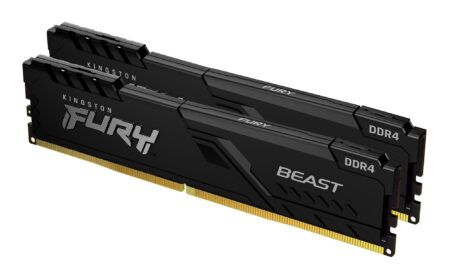 Memoria DDR4 32Gb 3200Mhz (2X16Gb) Kingston Fury Beast Cl16/Non-ECC/Xmp, Kf432C16Bb1K2/32
