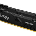 MEMORIA DDR4 16GB 3200MHZ (2X8GB) KINGSTON FURY BEAST BLACK CL16/XMP, KF432C16BBK2/16
