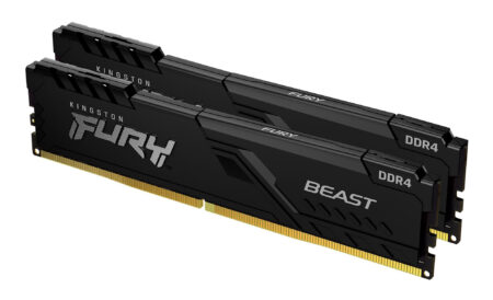 Memoria DDR4 64Gb (2X32Gb) 3200Mhz Kingston Fury Beast Non-ECC Cl16 Xmp, Kf432C16Bbk2/64