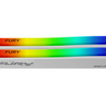 MEMORIA DDR4 16GB 3200MHZ KINGSTON FURY BEAST RGB KF432C16BWAK2/16 (2X8GB)/CL16/BLANCO
