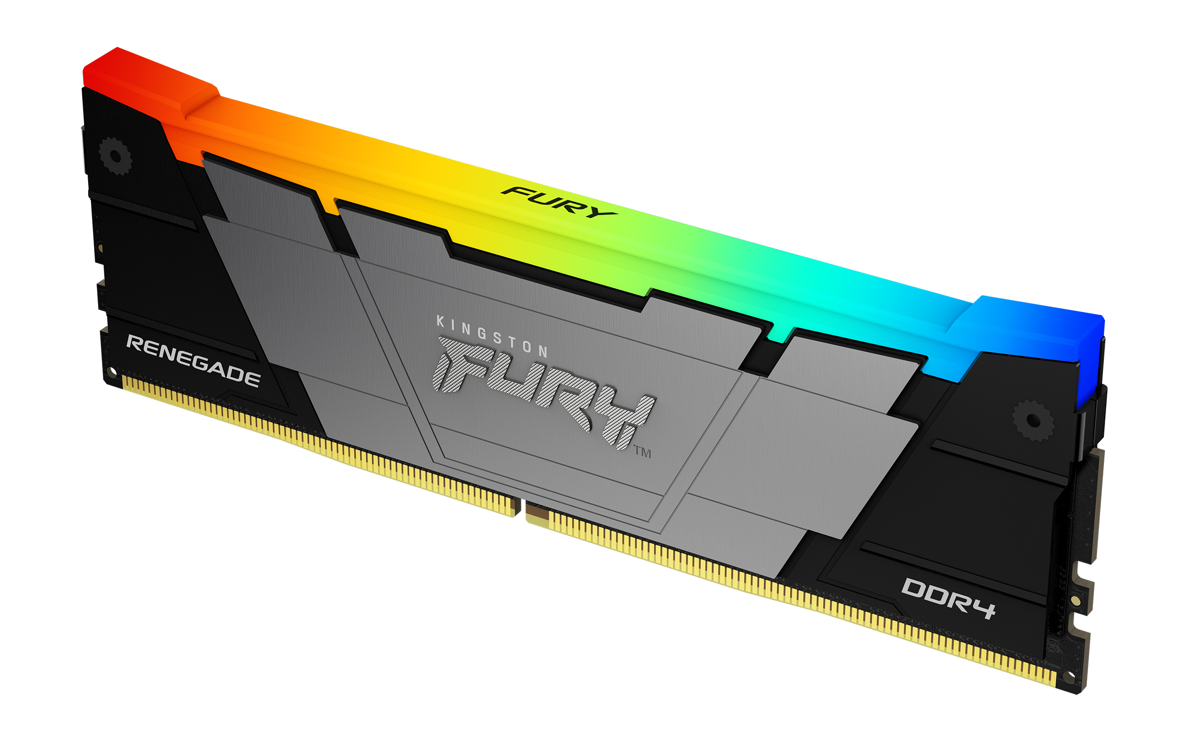 Memoria Ddr4 64gb (2x32gb) 3200mhz Kingston Kf432c16rb2ak2/64 Fury Renegade Rgb Non-ecc, Cl16, Xmp
