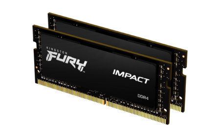 Memoria Sodimm DDR4 64Gb (2X32Gb) 3200Mhz Kingston Fury Impact Cl20, Kf432S20Ibk2/64