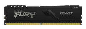 Fury Ram Kingston 16gb Dimm Ddr4 3600 Mhz Non Ecc Cl18 1rx8